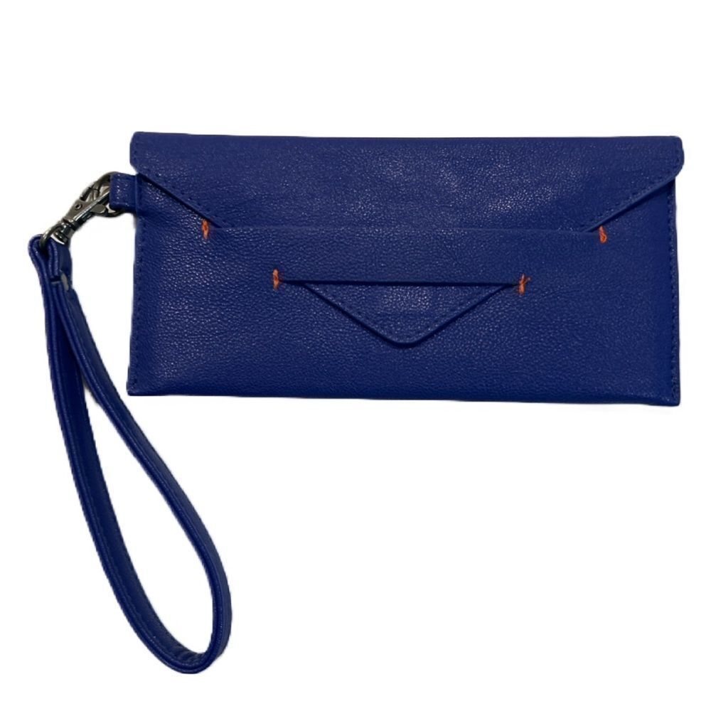 Canopy Verde Vegan Leather Cash Envelope Wristlet